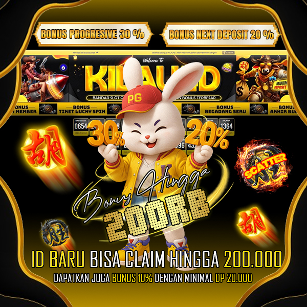 Bonus 30% dan 20% Kilau4D